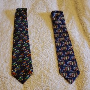 Two Alynn neckwear ties